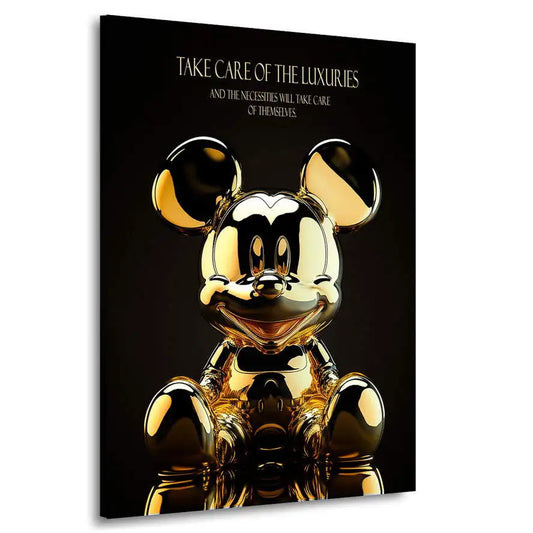 Golden Luxe Mickey - The Statement Piece